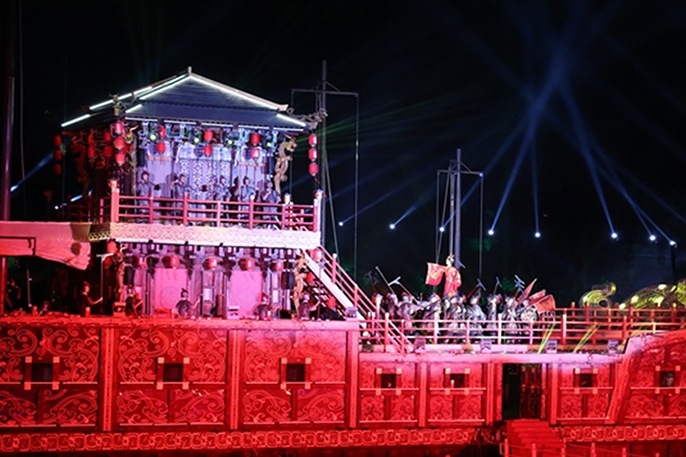 荆州大型古装实景演出《刘备招亲》