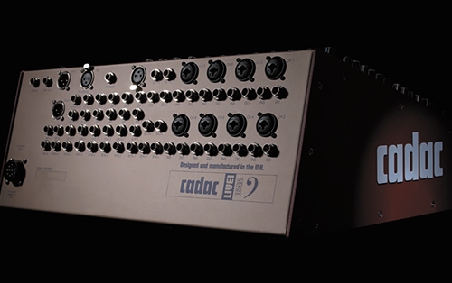 上海中美亚CADAC(卡迪克)模拟调音台LIVE1-1642背部面板