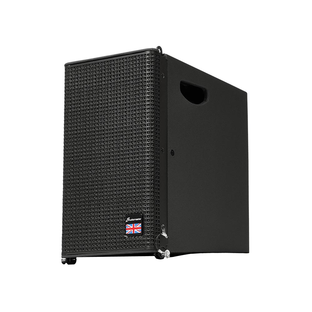 上海中美亚Studiomaster(录音大师)有源二分频线阵列全频音箱V26A正面