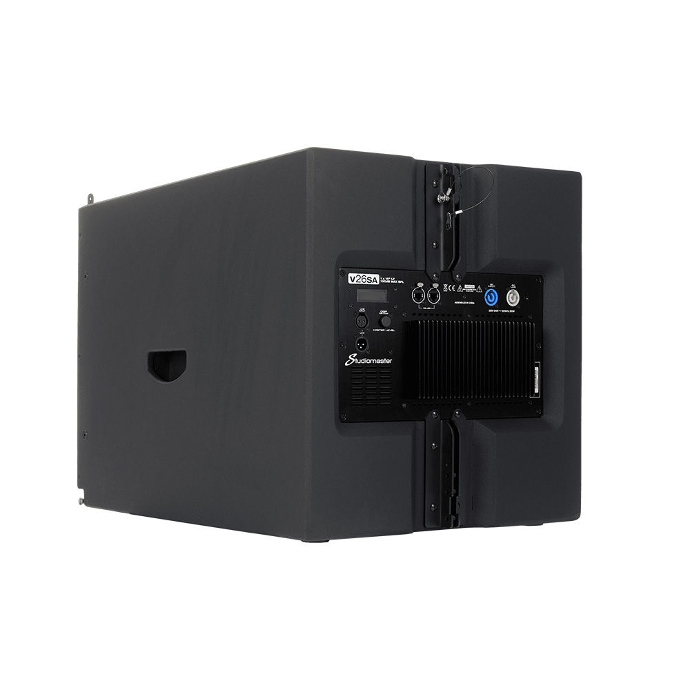 上海中美亚Studiomaster(录音大师)有源单15寸超低频音箱V26SA正面