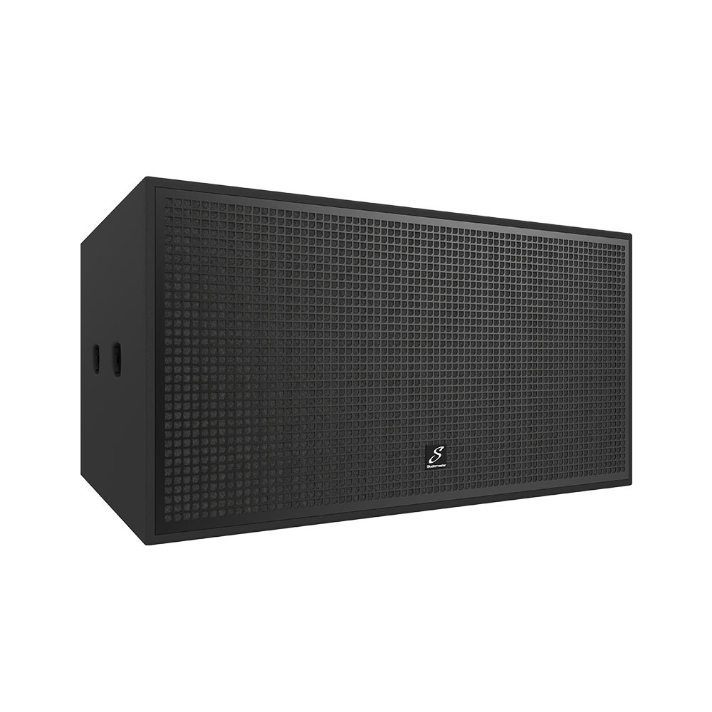 上海中美亚Studiomaster(录音大师)混合号角式低音反射音箱Q218SH侧面