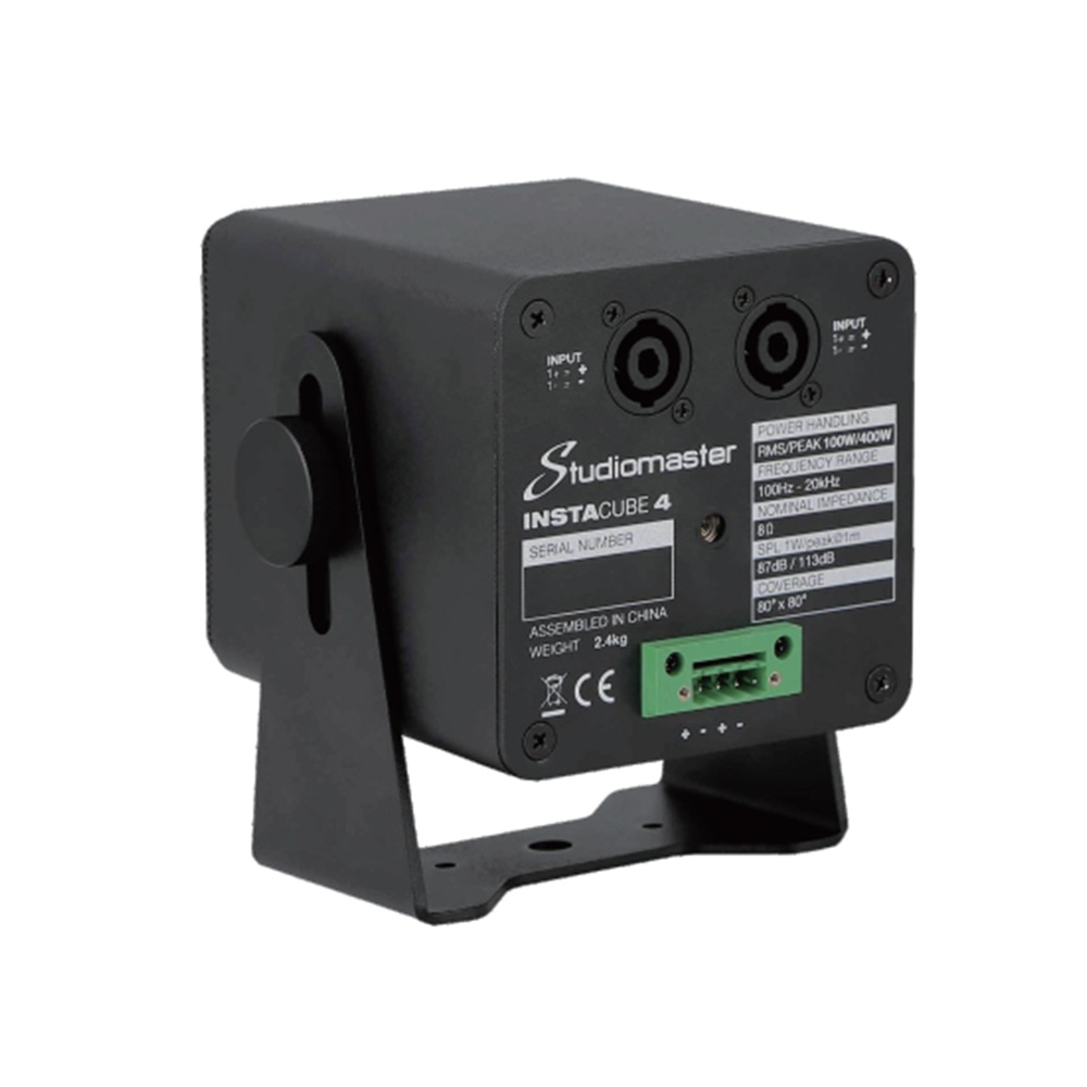 上海中美亚Studiomaster(录音大师)两分频同轴音箱INSTA Cube4侧面
