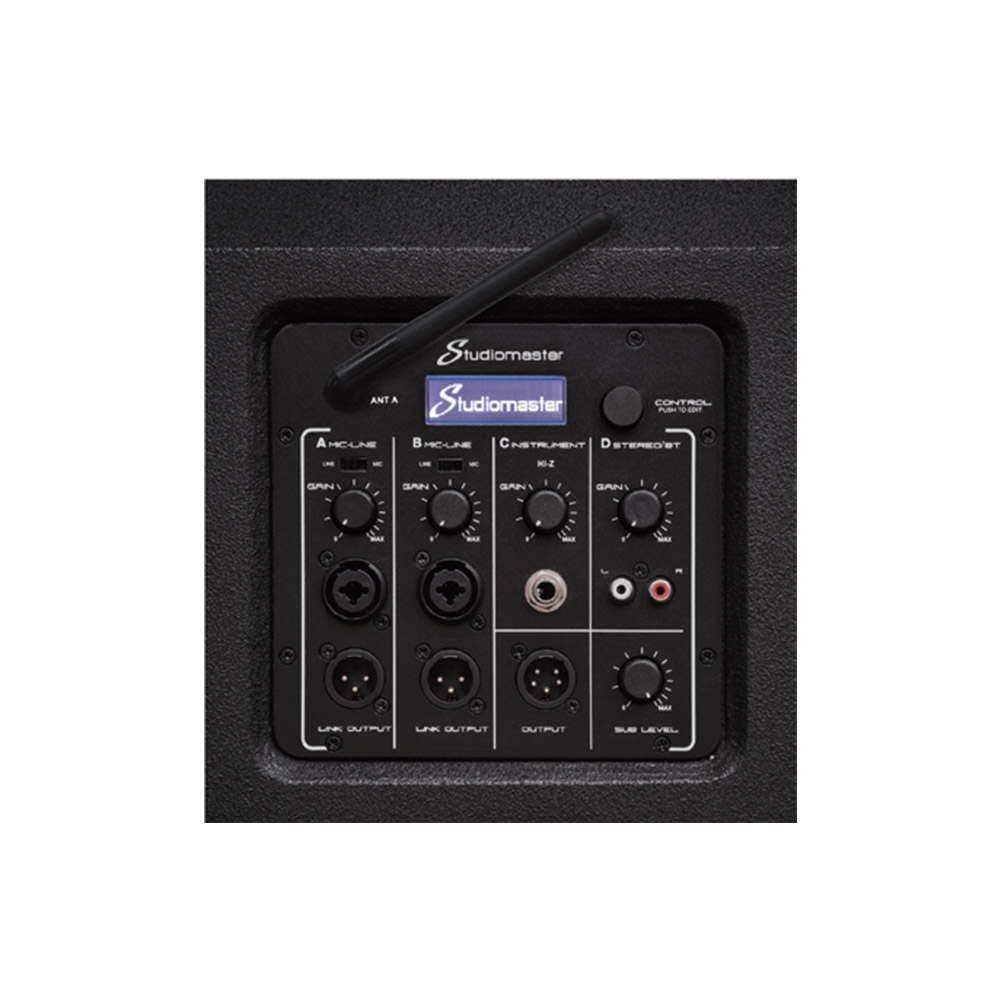 上海中美亚Studiomaster(录音大师)多功能便携式组合音柱音响系统DIRECT 101MW