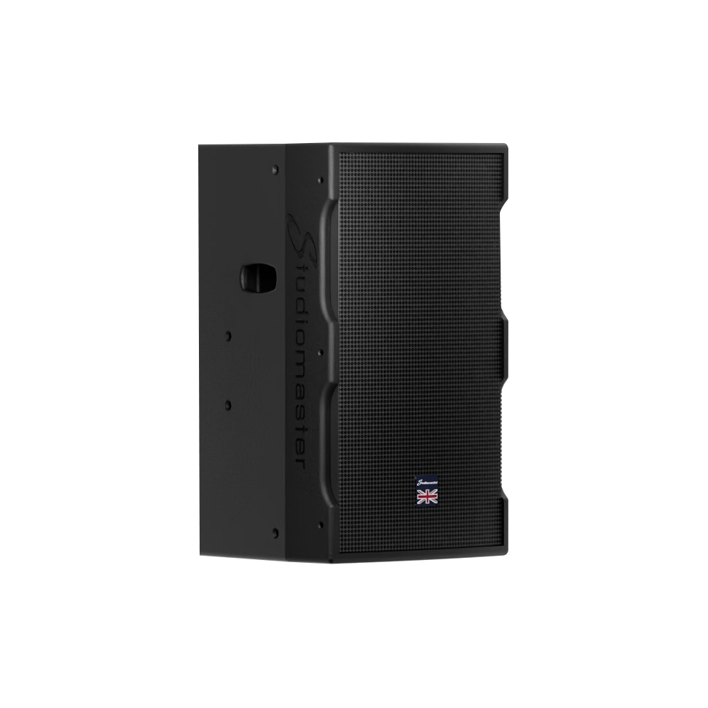 上海中美亚Studiomaster(录音大师)12寸两分频音箱EF-12P侧面