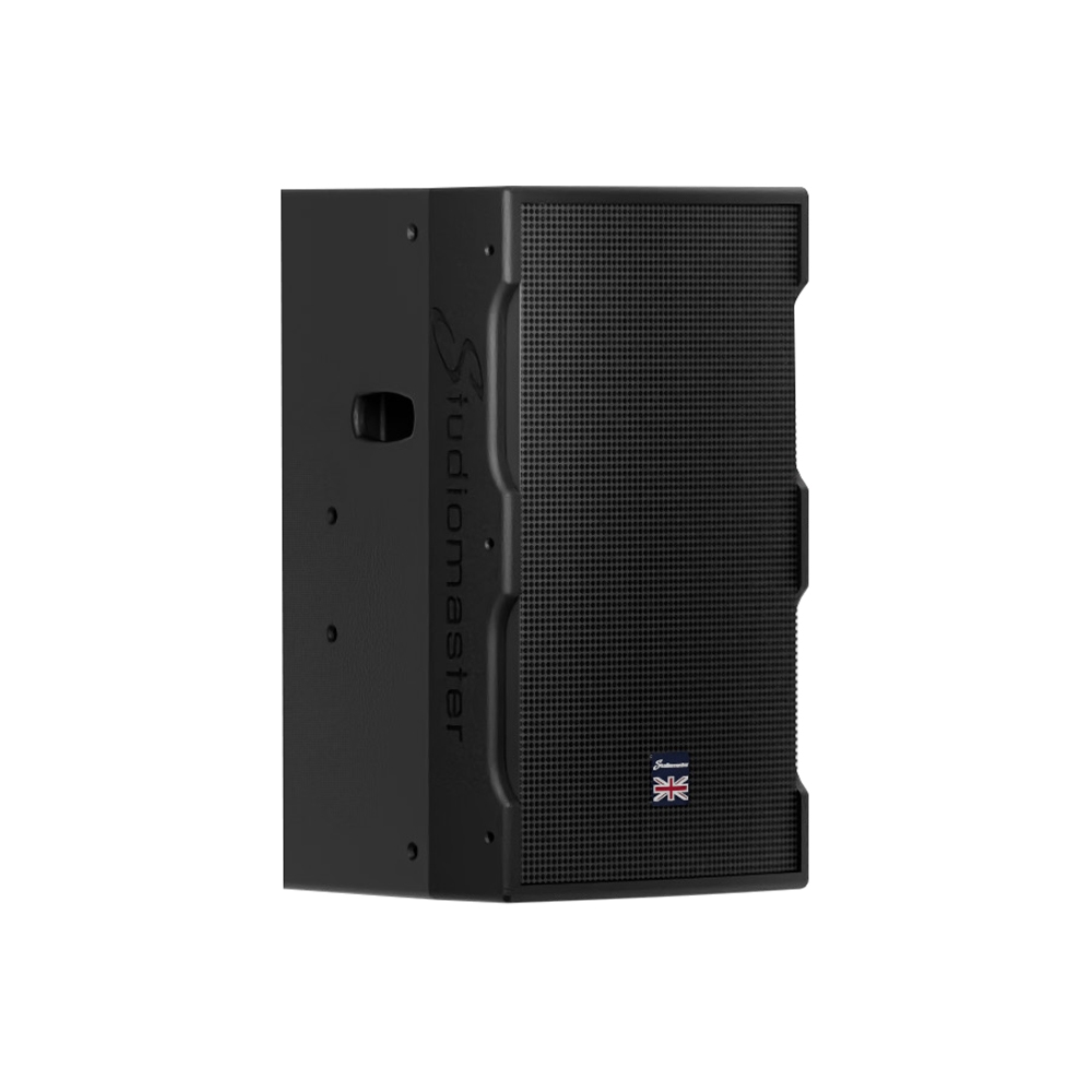 上海中美亚Studiomaster(录音大师)12寸两分频音箱EF-12P侧面