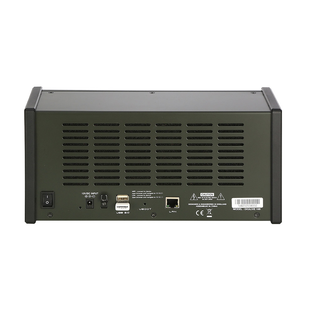 上海中美亚Studiomaster(录音大师)机架式数字调音台DIGILIVE 16B侧面