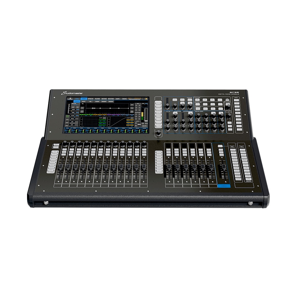 上海中美亚Studiomaster(录音大师)数字调音台SC32正面