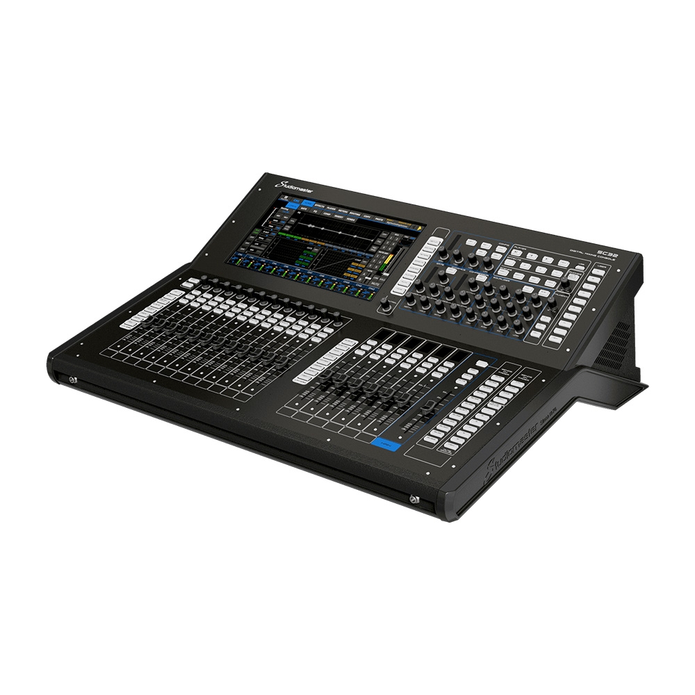 上海中美亚Studiomaster(录音大师)数字调音台SC32正面