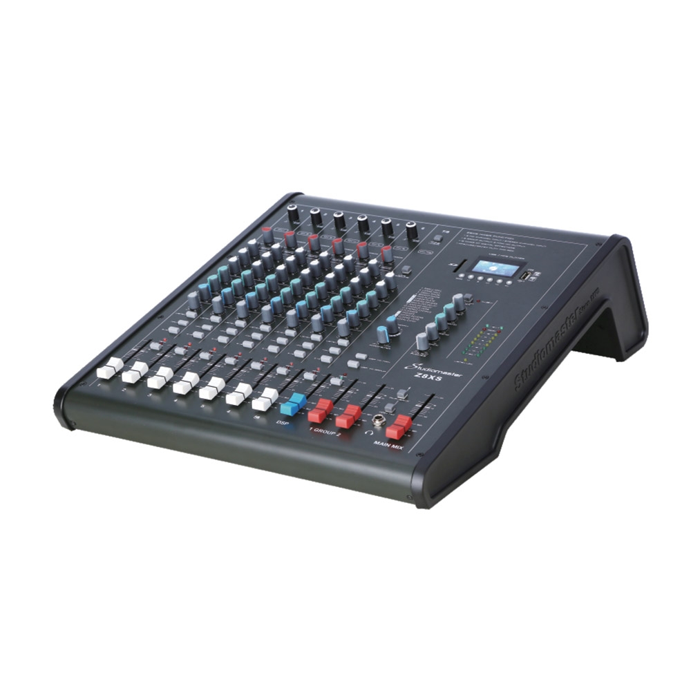 上海中美亚Studiomaster(录音大师)模拟调音台Z8 XS侧面