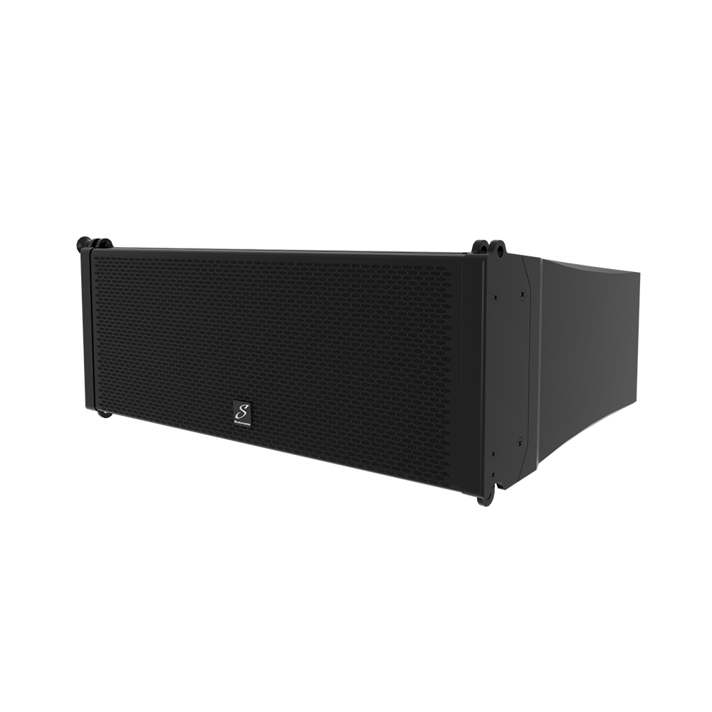 上海中美亚Studiomaster(录音大师)二分频线阵列音箱V5侧面