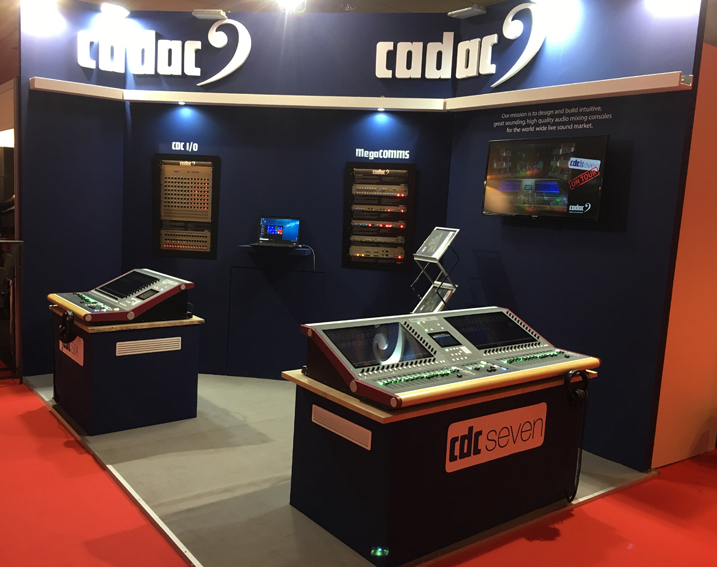 英国Cadac CDC7数字调音台荣获ISE展